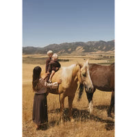 LBL25 Ladida Brown Wool Overalls