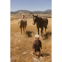 LBL25 Ladida Brown Wool Overalls