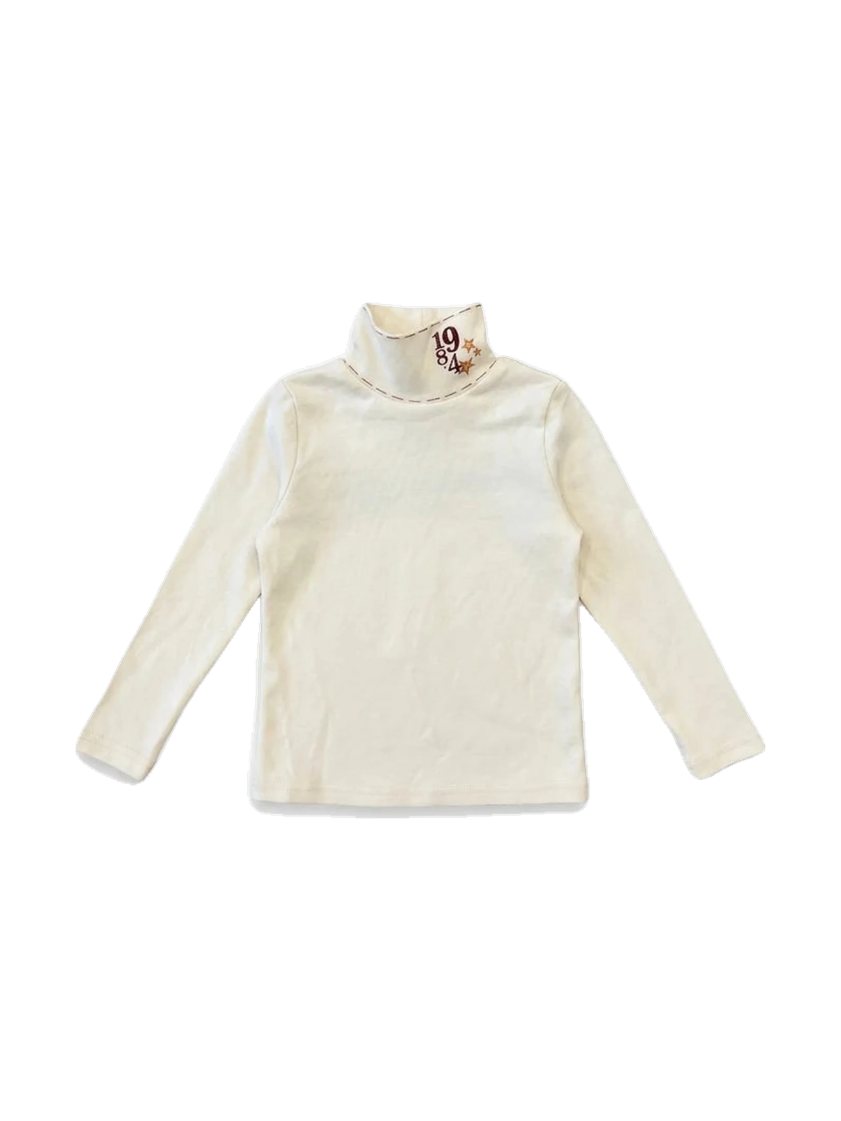 1984 kids Cream Turtleneck