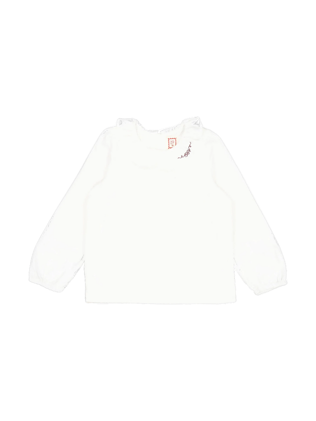 1984 kids Ruffle Collar Blouse