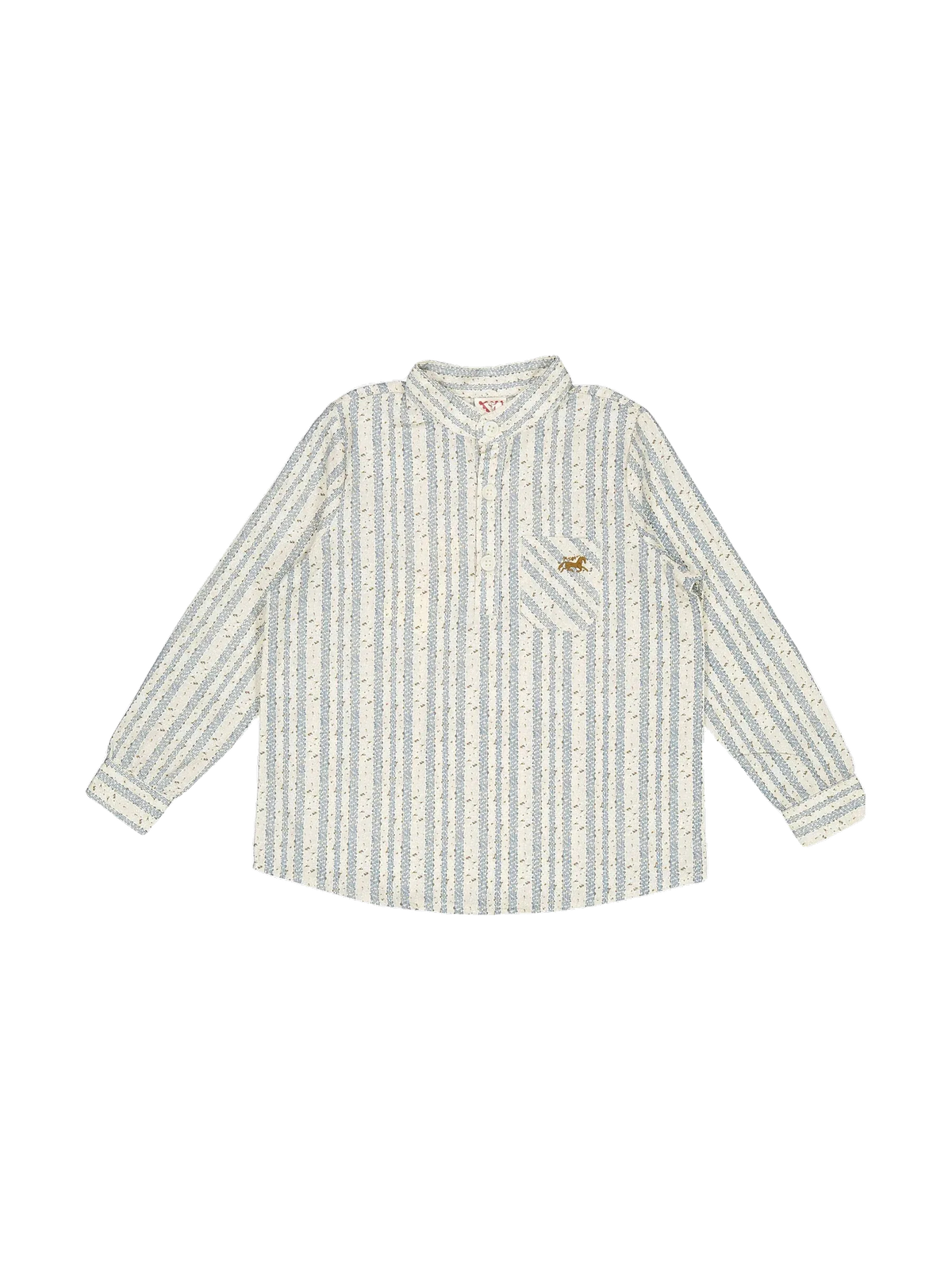 1984 kids Wide Striped Tunic Shirt