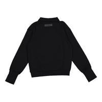 ELW201 Elements Black polo Sweatshirt With Big "E" On Chest