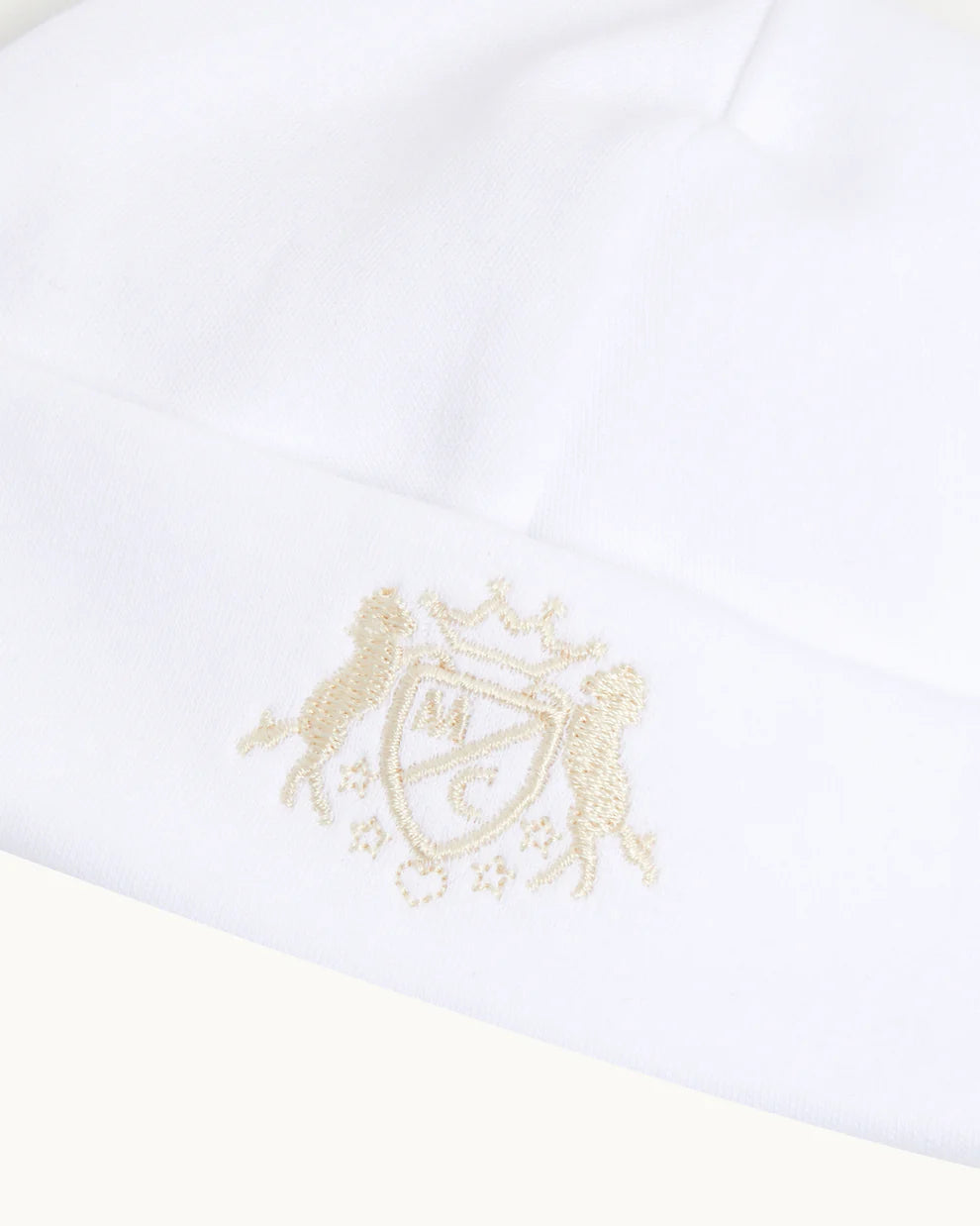 MC-603-AW24 MARIE-CHANTAL Crest Hat & Mitten Set