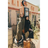 AT25122B Clubhouse Green Ribbed Turtleneck With Logo On Chest