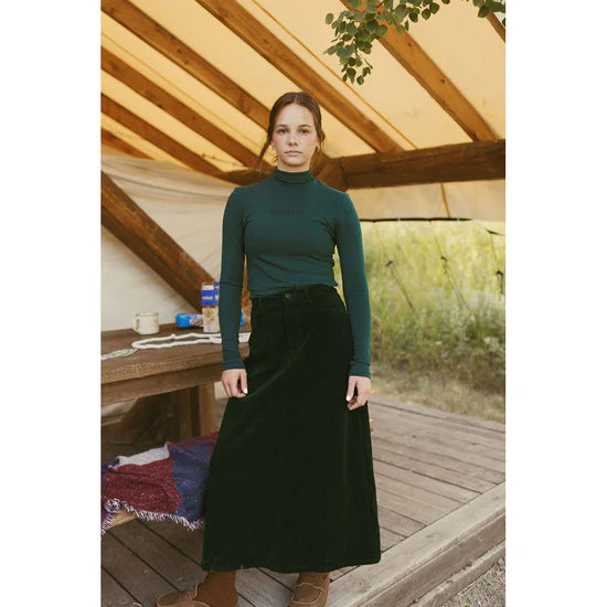 ELW200 Elements Maxi Skirt With Fly Front