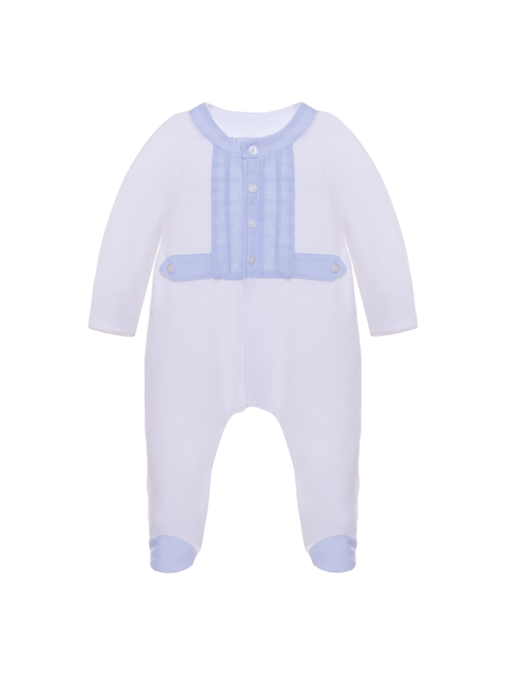3362 patachou white baby babygrow