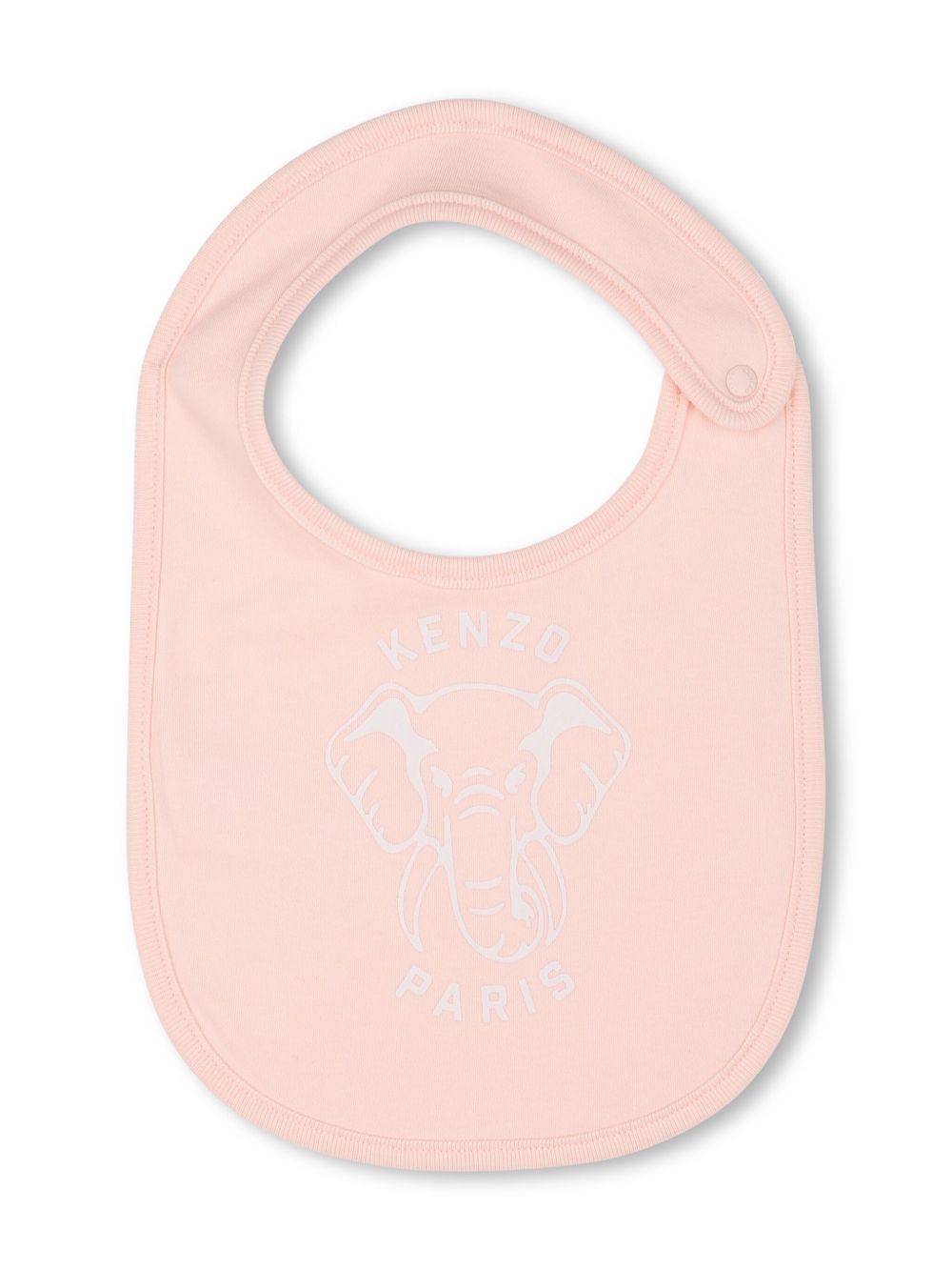 K61248 Kenzo Elephant Footie Bib And Hat