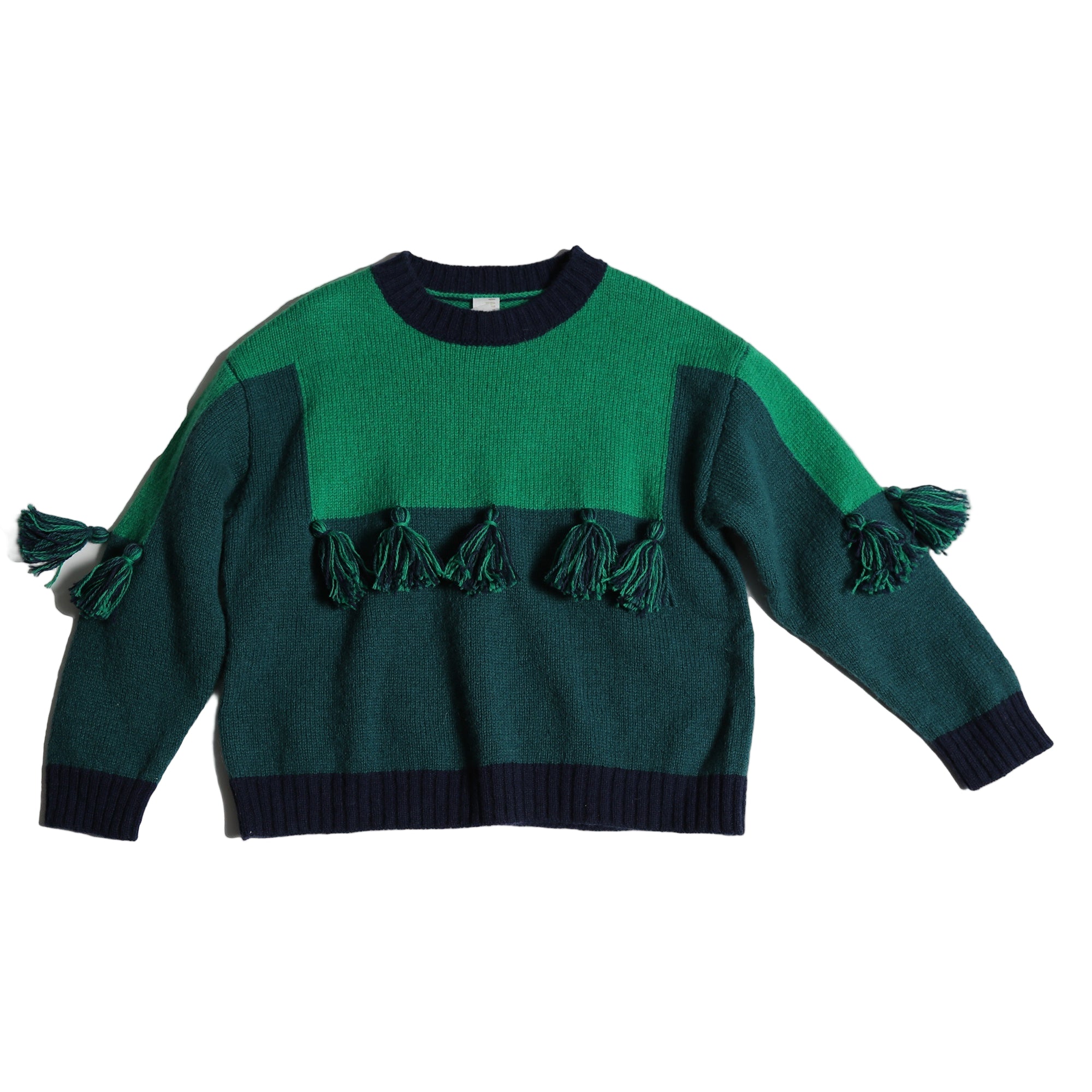 B-kt48s Tia Cibani Santos patchwork sweater