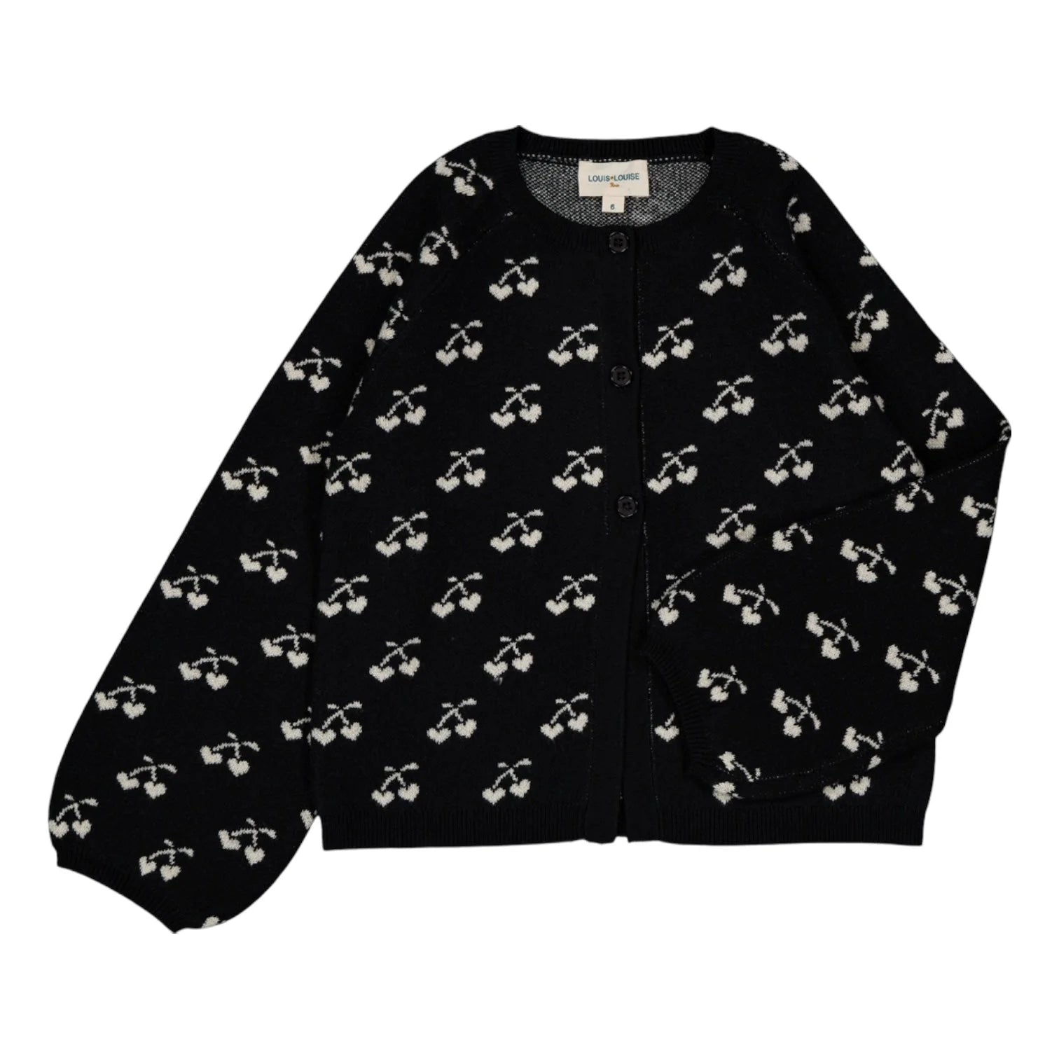 W254009 Louis Louise Gulsah Cardigan-Cherry