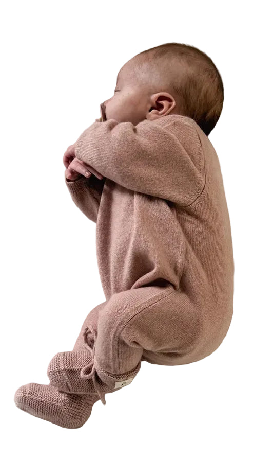 The Dusty Rose Babygrow Cashmere - My little freckle