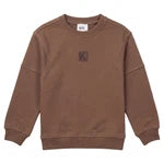 Kix kids Drop Shoulder Sweatshirt - Brown - alternate view