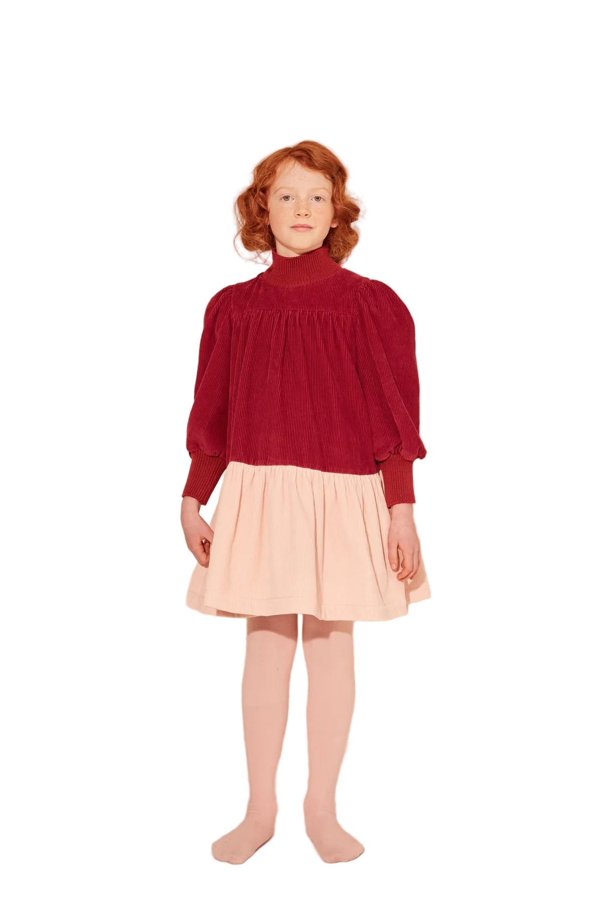 The Middle Daughter Word Of Mouth Dress, Beetroot & Cats Tongue Pink