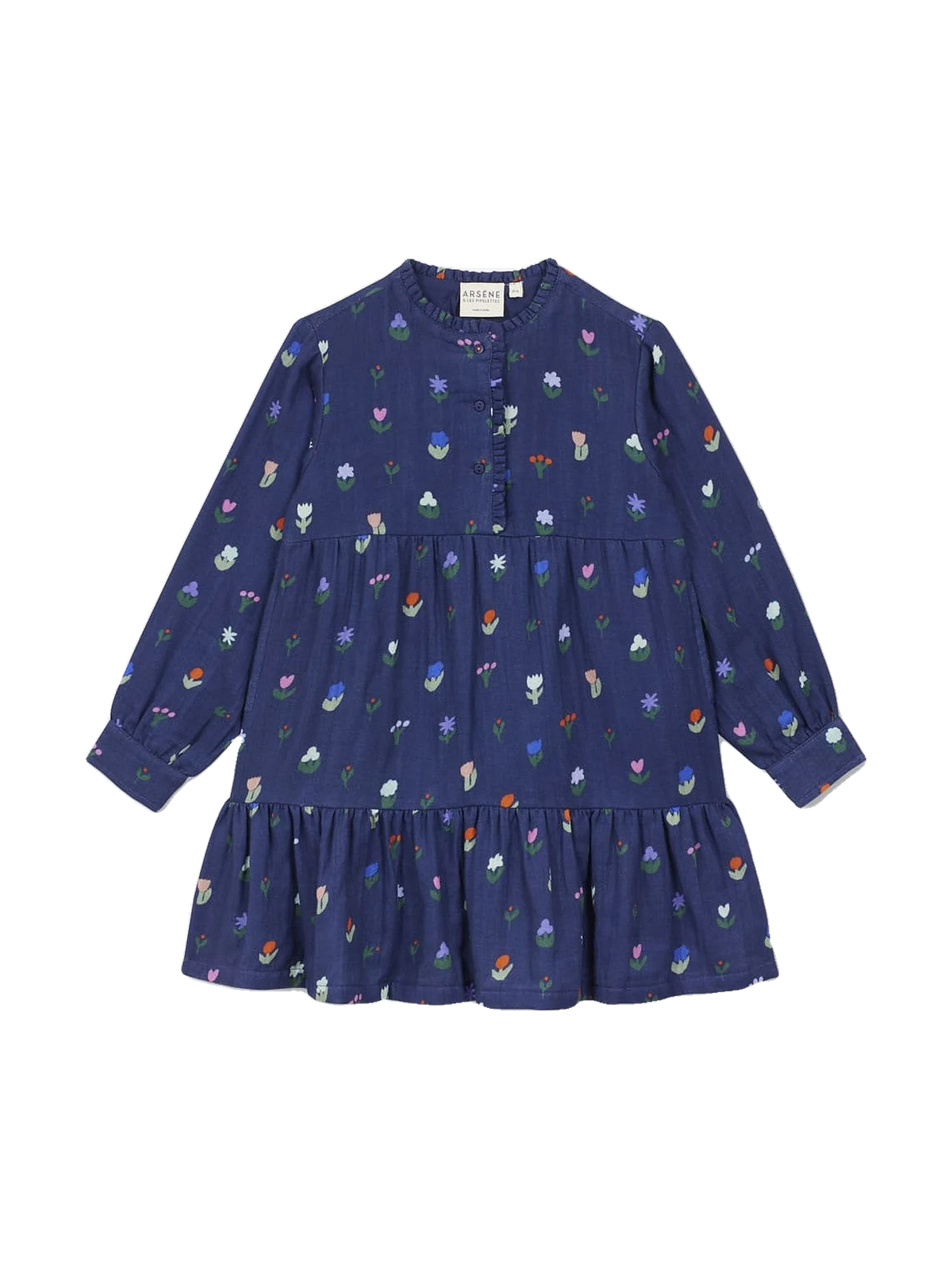 Arsène et les Pipelettes kids Floral Dress