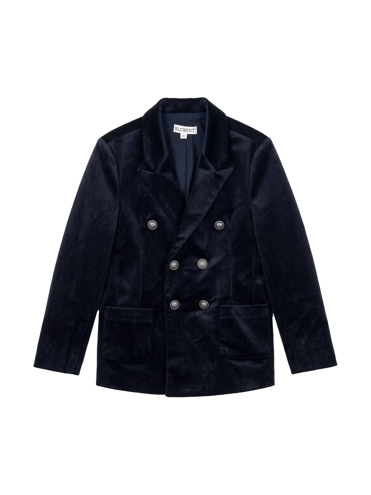 Blumint kids Velvet Blazer - Navy
