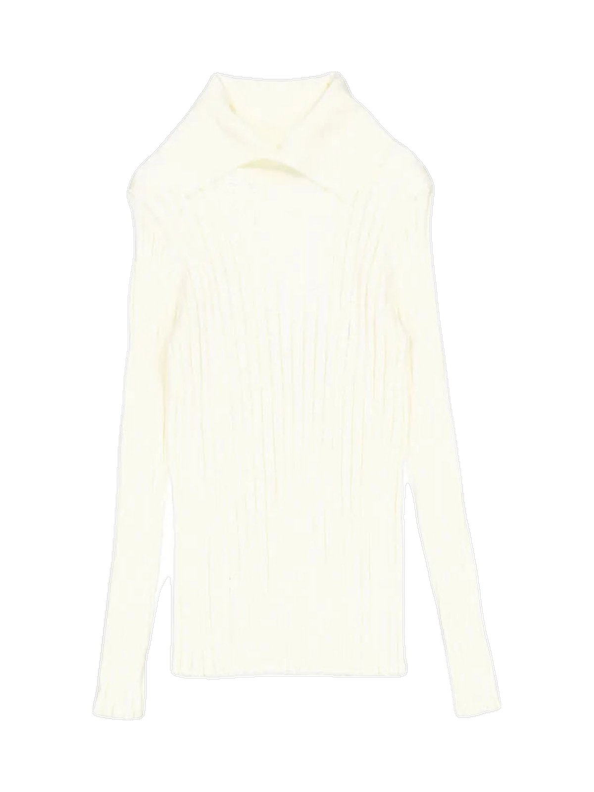 Clubhouse kids Cream Fold Over Turtleneck