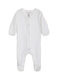 P877 Traje Serendipity para recién nacidos en color blanco roto
