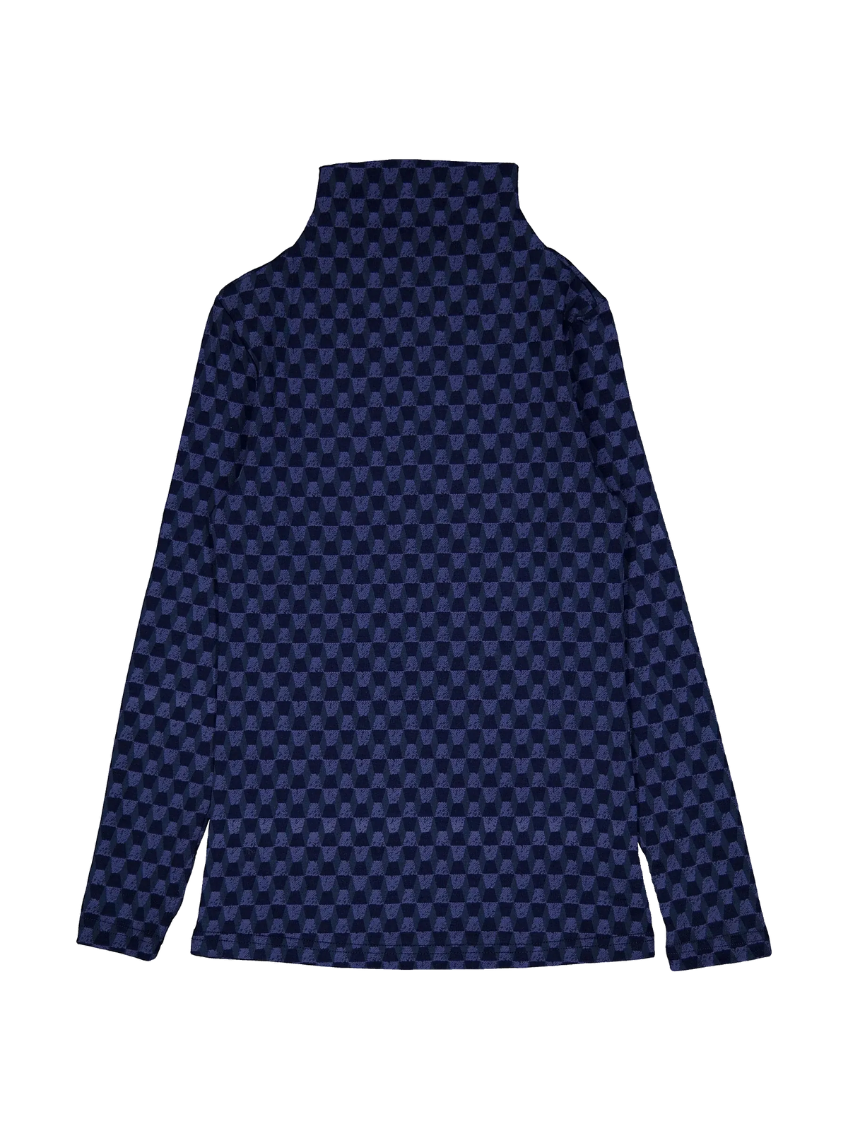 Elements kids Navy Geometric Turtleneck