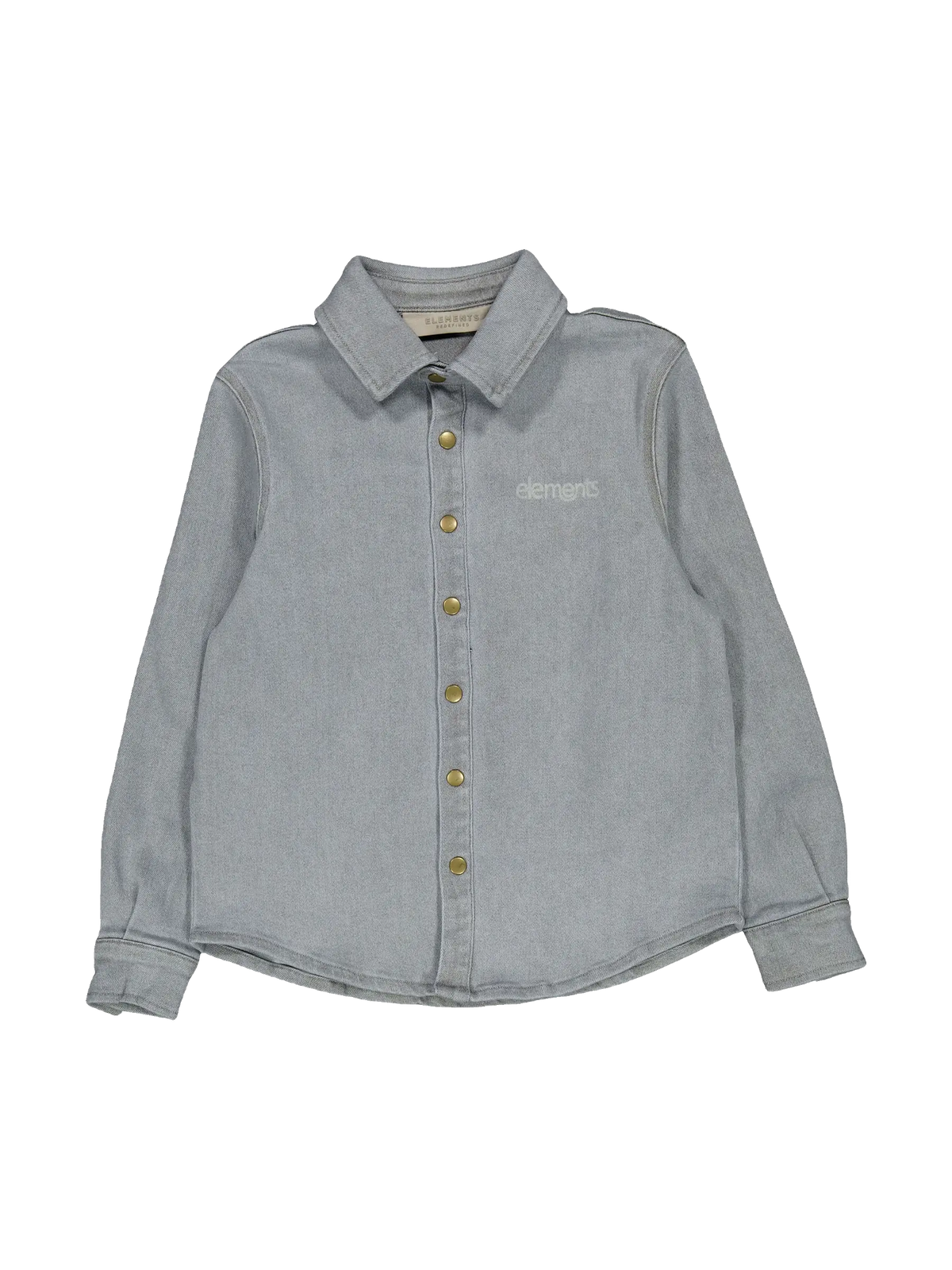 Elements kids Oversized Gray Denim Shirt