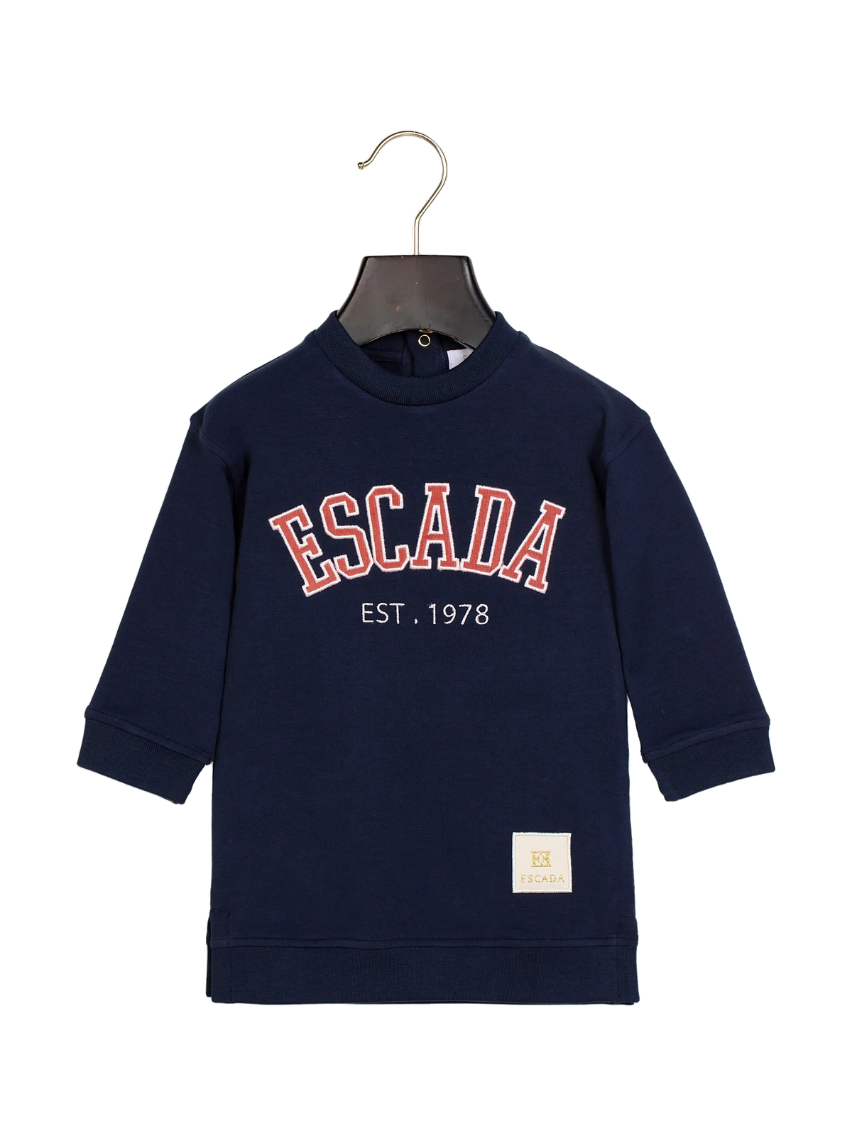 Escada Baby Girl Long Sleeve Logo Dress