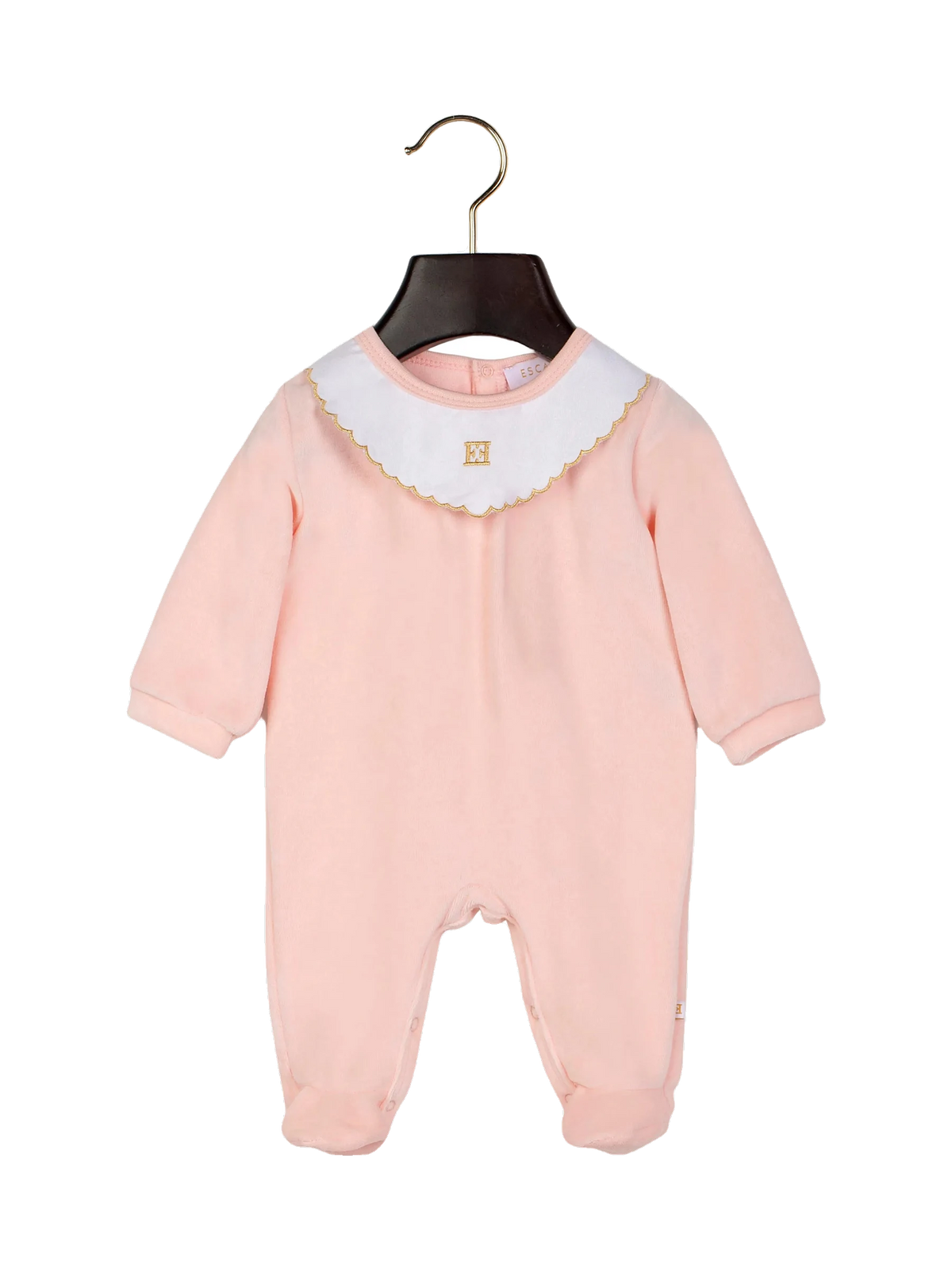 Escada Newborn Long Sleeve Footie - Pink