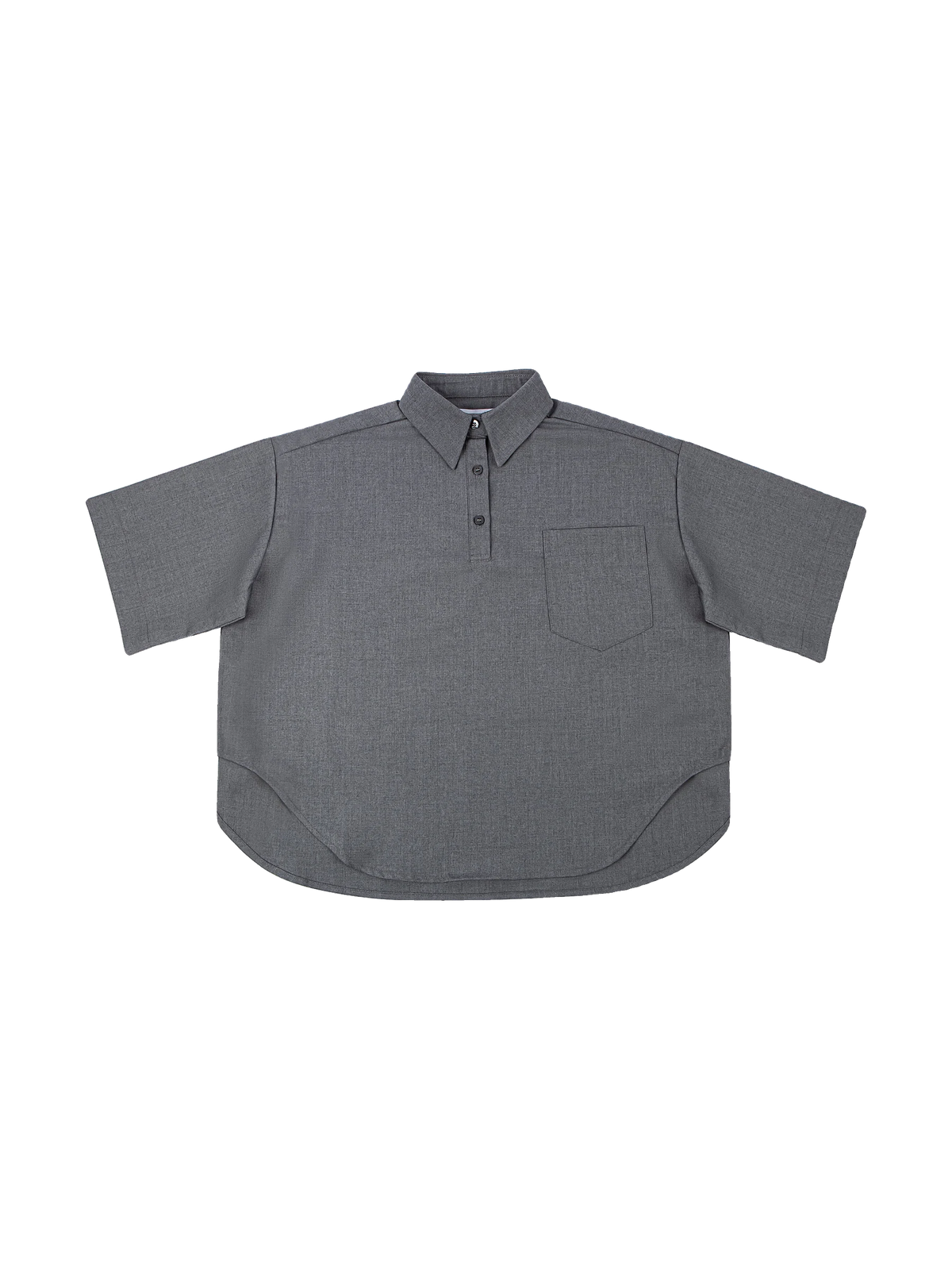 Kin and Kin kids Oversized Shirt – Grey