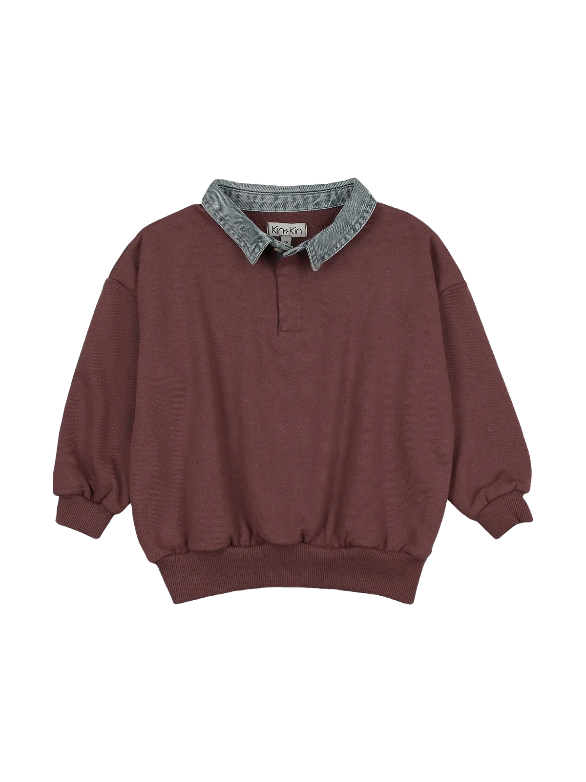 Kin and Kin kids Oversized Sweatshirt – Mauve