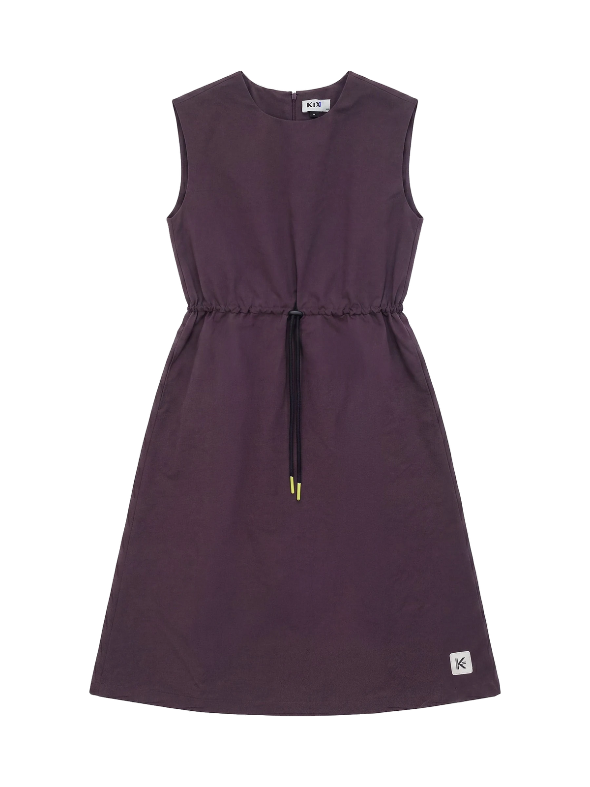 Kix kids Drawstring Waist Dress - Burgundy