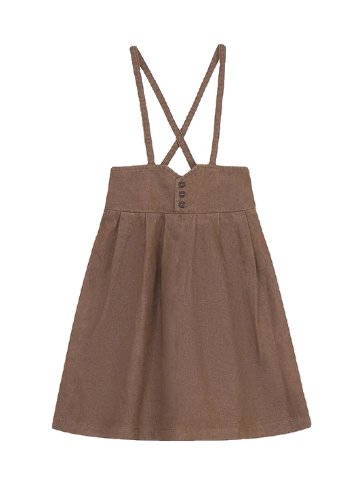 Kix kids Yoke Detail Denim Jumper - Brown Denim