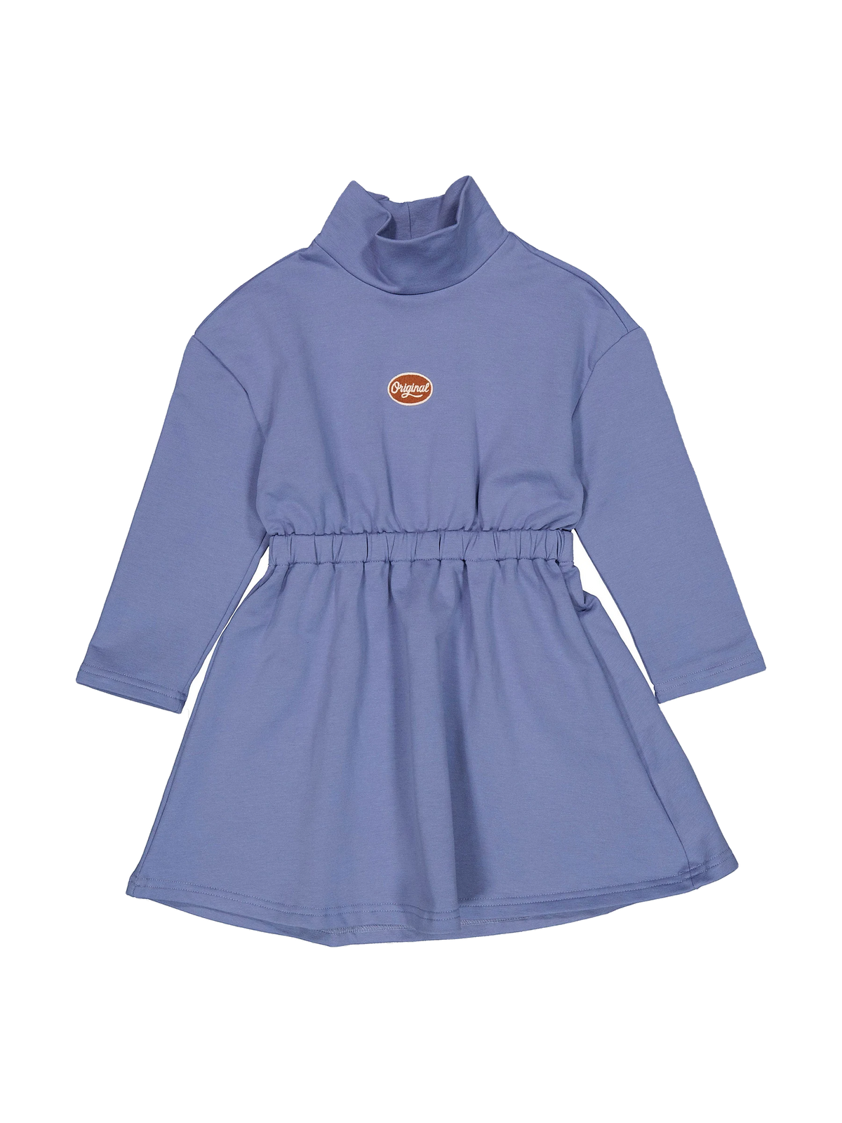 L by Ladida kids Blue Turtleneck Sweatshirt Dress