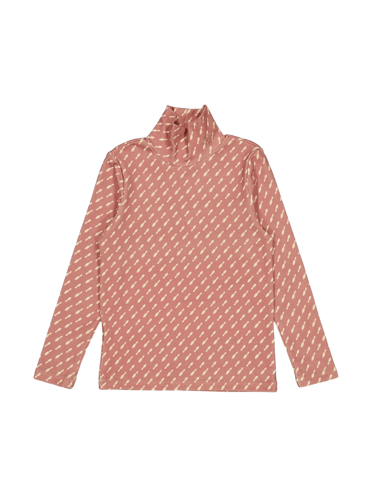 L by Ladida kids Bowling Print Turtleneck