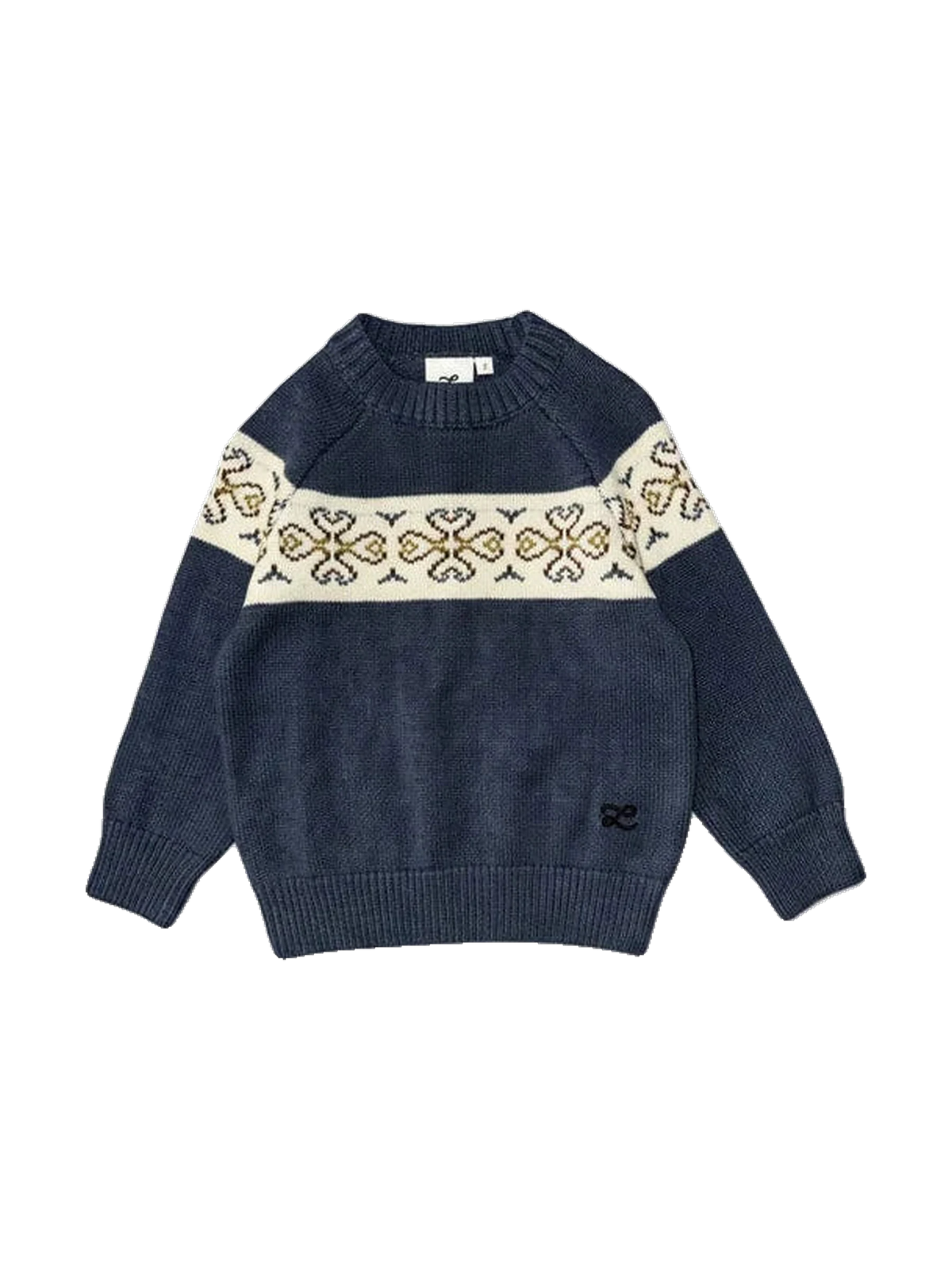 L by Ladida kids Slate Jacquard Sweater