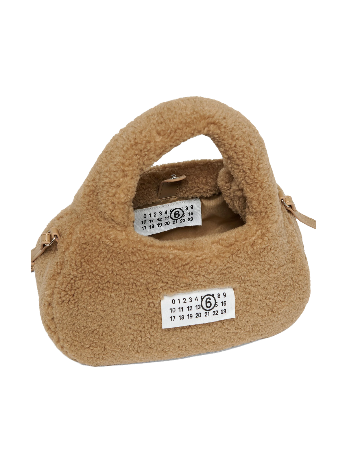 MM6 Maison Margiela kids Teddy Bag - Toffee, view 4