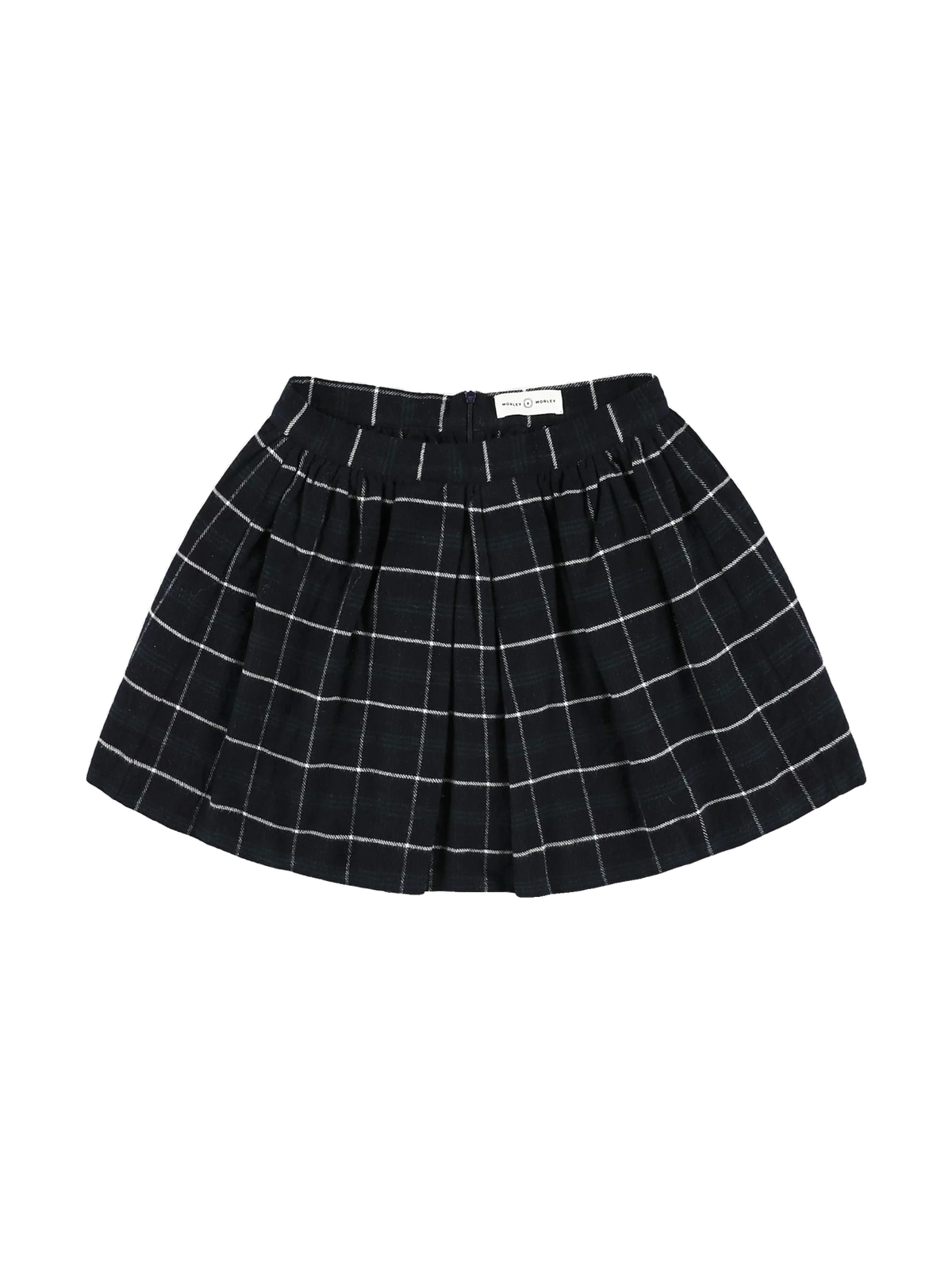 Morley kids Skirt With Pleats - Bleu Check