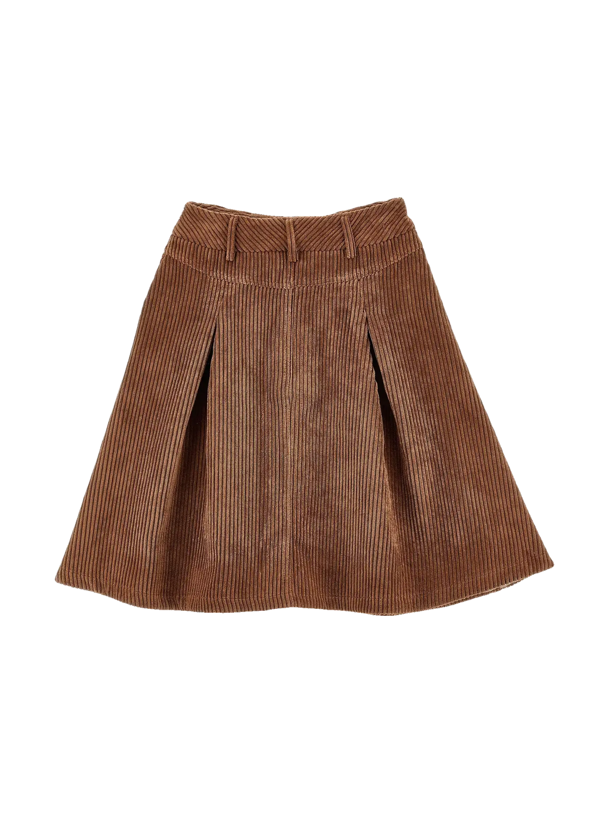 Philosophy kids Midi Cord Skirt - Caramello, view 2