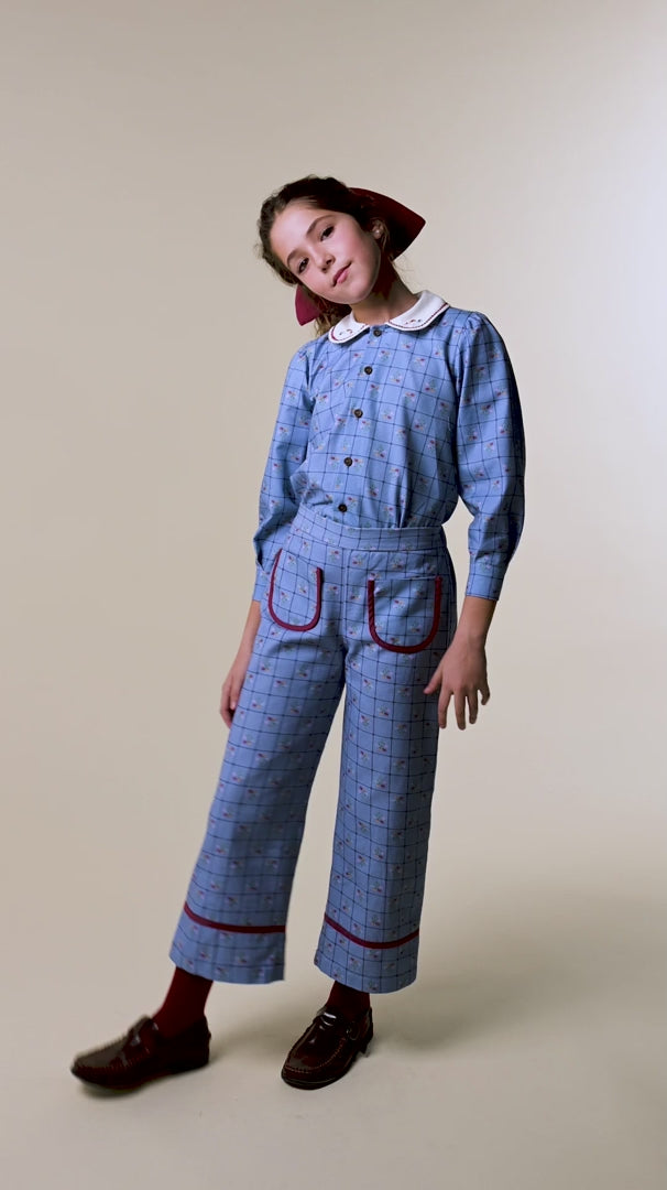 Birinit Catherina embroidered shirt