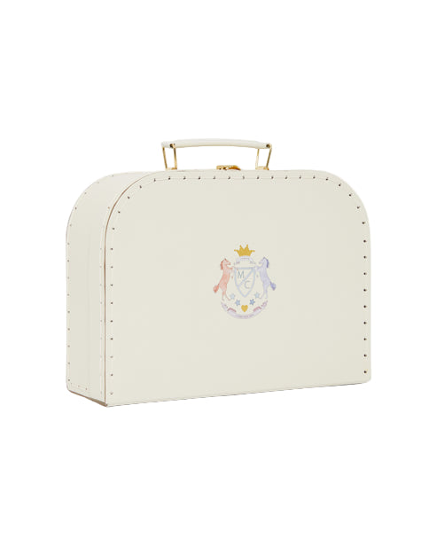 MC-503-CO24 MARIE-CHANTAL CREST SUITCASE- SMALL