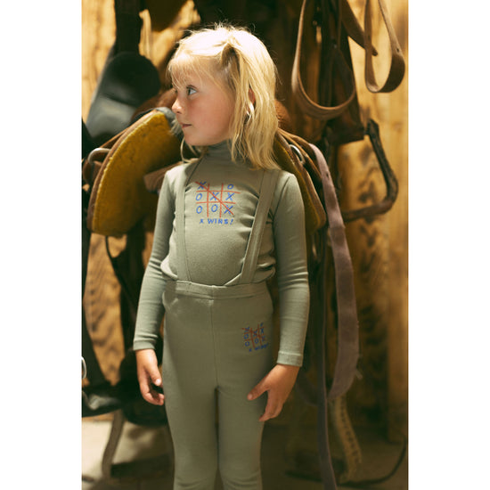 Lbl204a light grey turtleneck with tic-tac-toe on chest