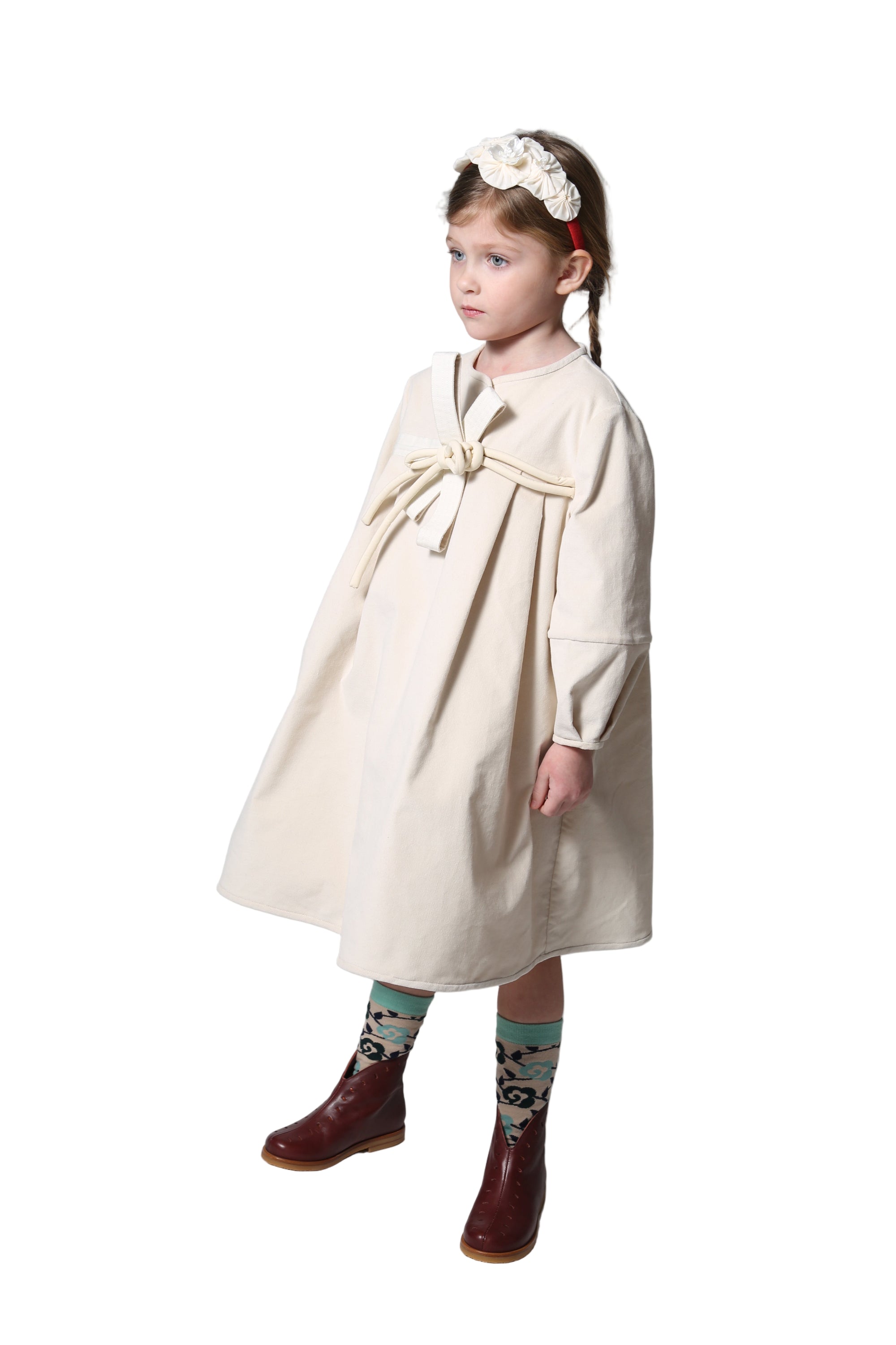 G-dr330v Tia Cibani Luna empire waist frock