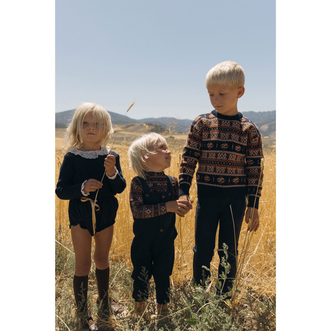 LBL73 Ladida Custom print L knit sweater