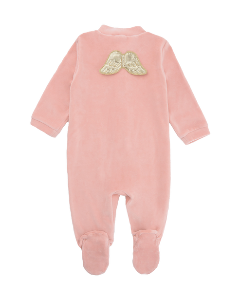 NU7606G2 PIJAMA DE TERCIOPELO CON ALAS DE ÁNGEL MARIE-CHANTAL