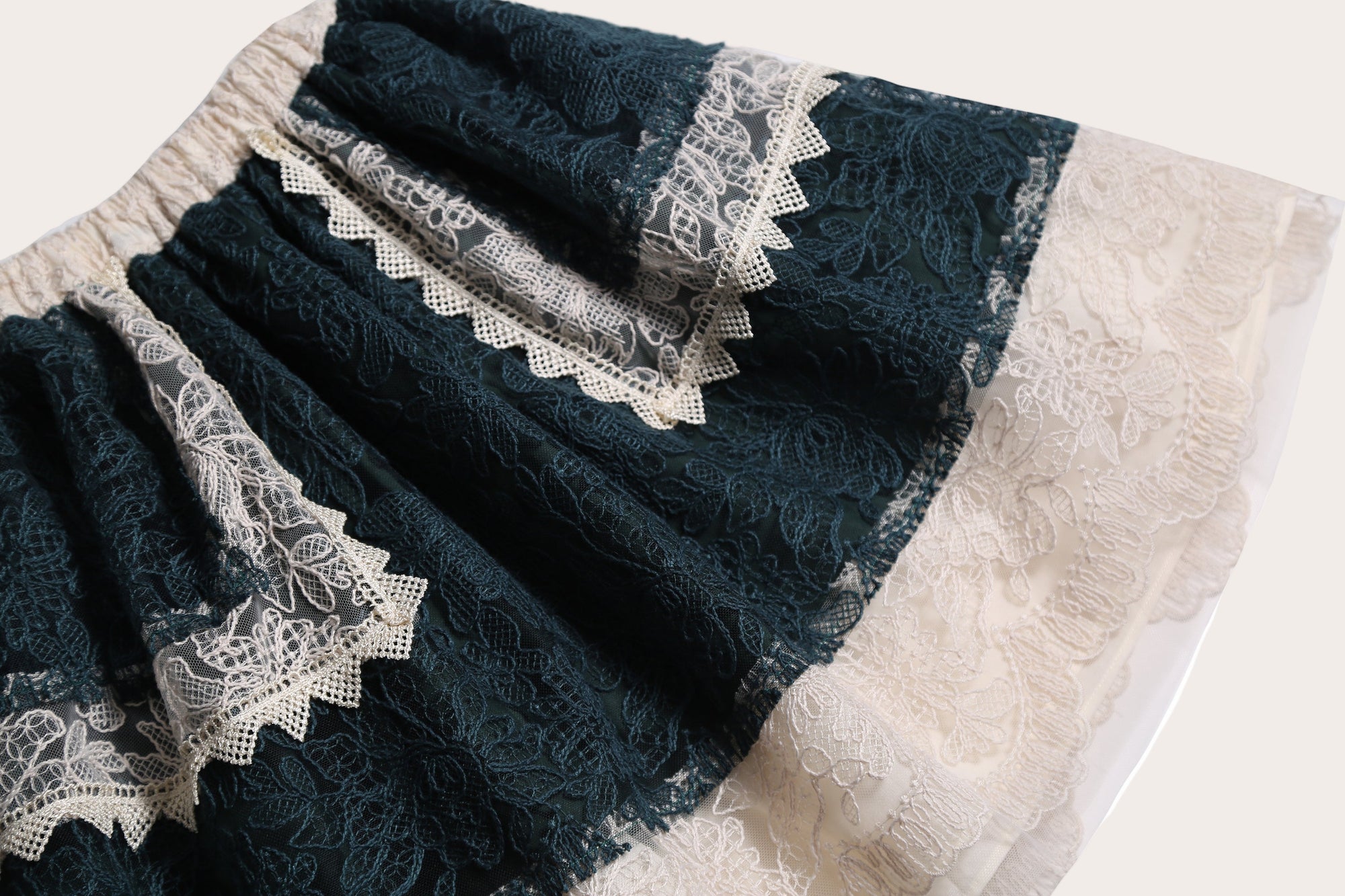 G-sk159v Tia Cibani Frida patchwork flare skirt