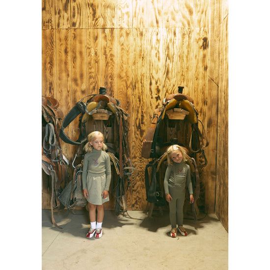 Lbl204a light grey turtleneck with tic-tac-toe on chest