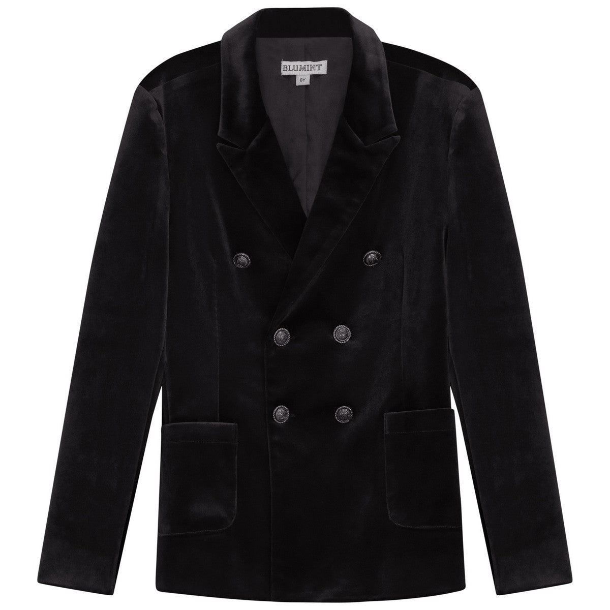 TALON-BK BLUMINT VELVET BLAZER BLACK