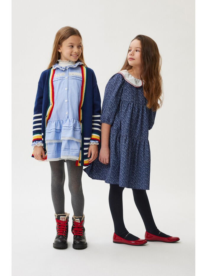 I1F909 6681 FW25 SS Coduroy Dress w collar