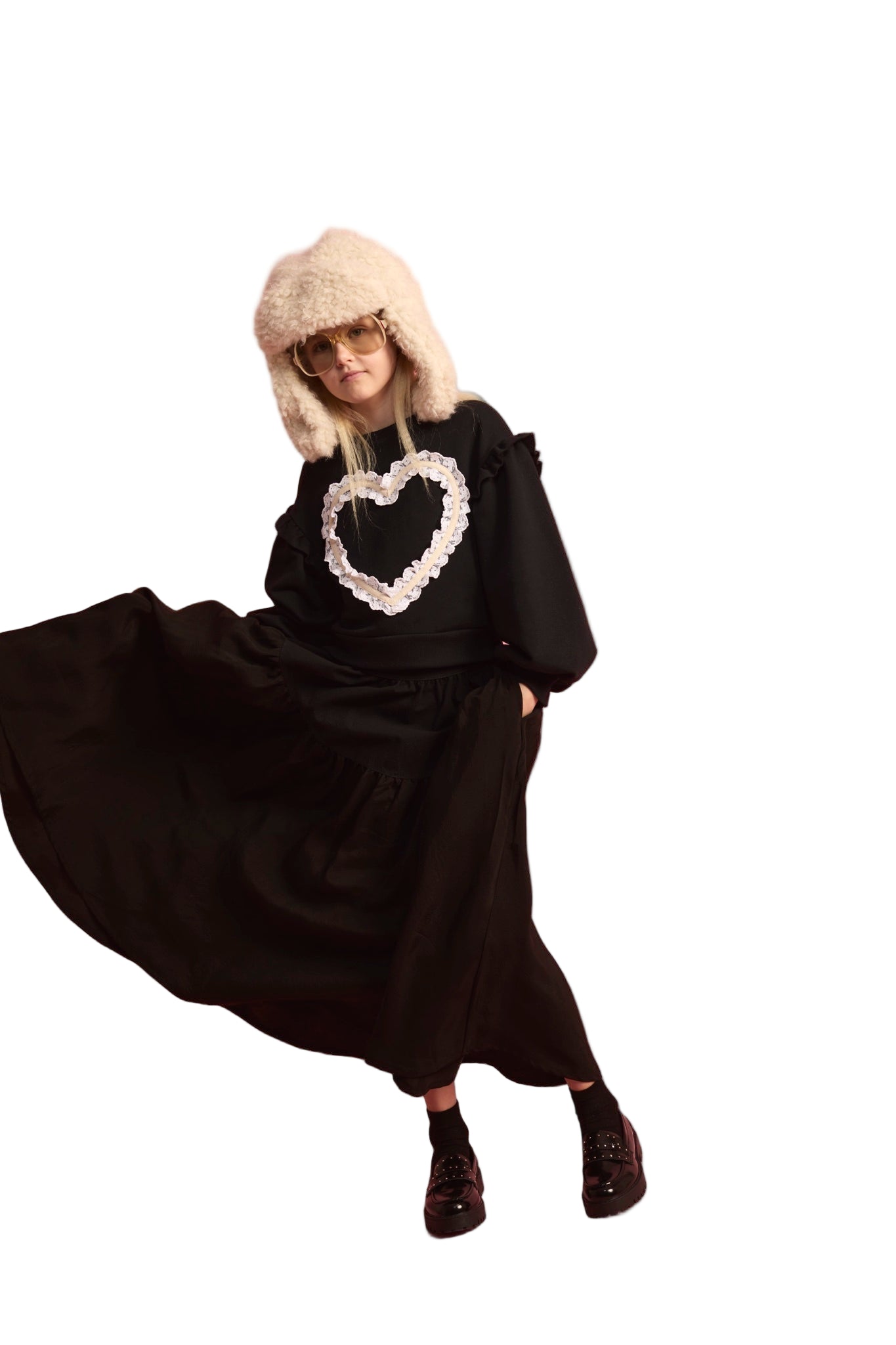 K081b Little Creative Factory forest skirt