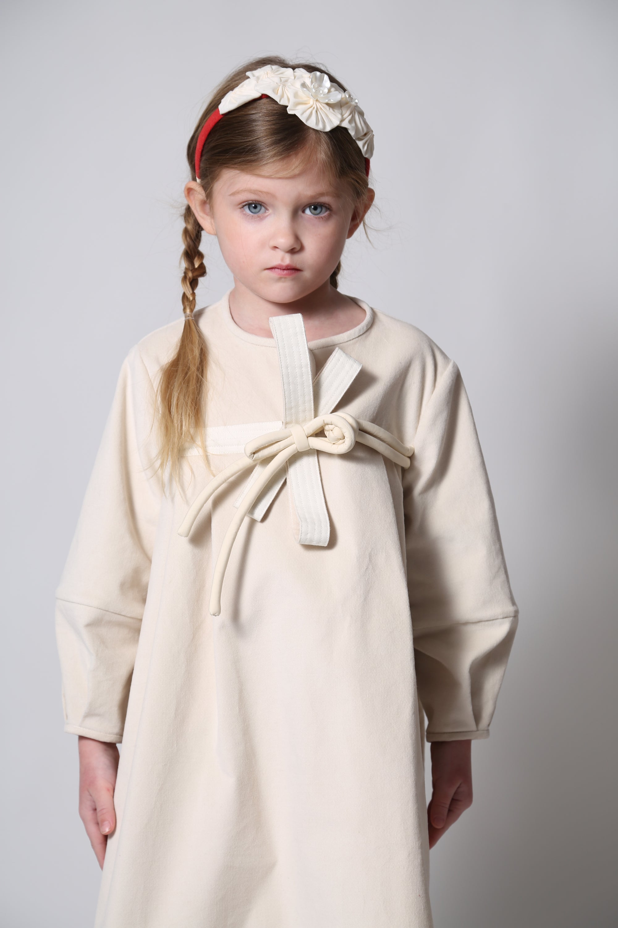 G-dr330v Tia Cibani Luna empire waist frock