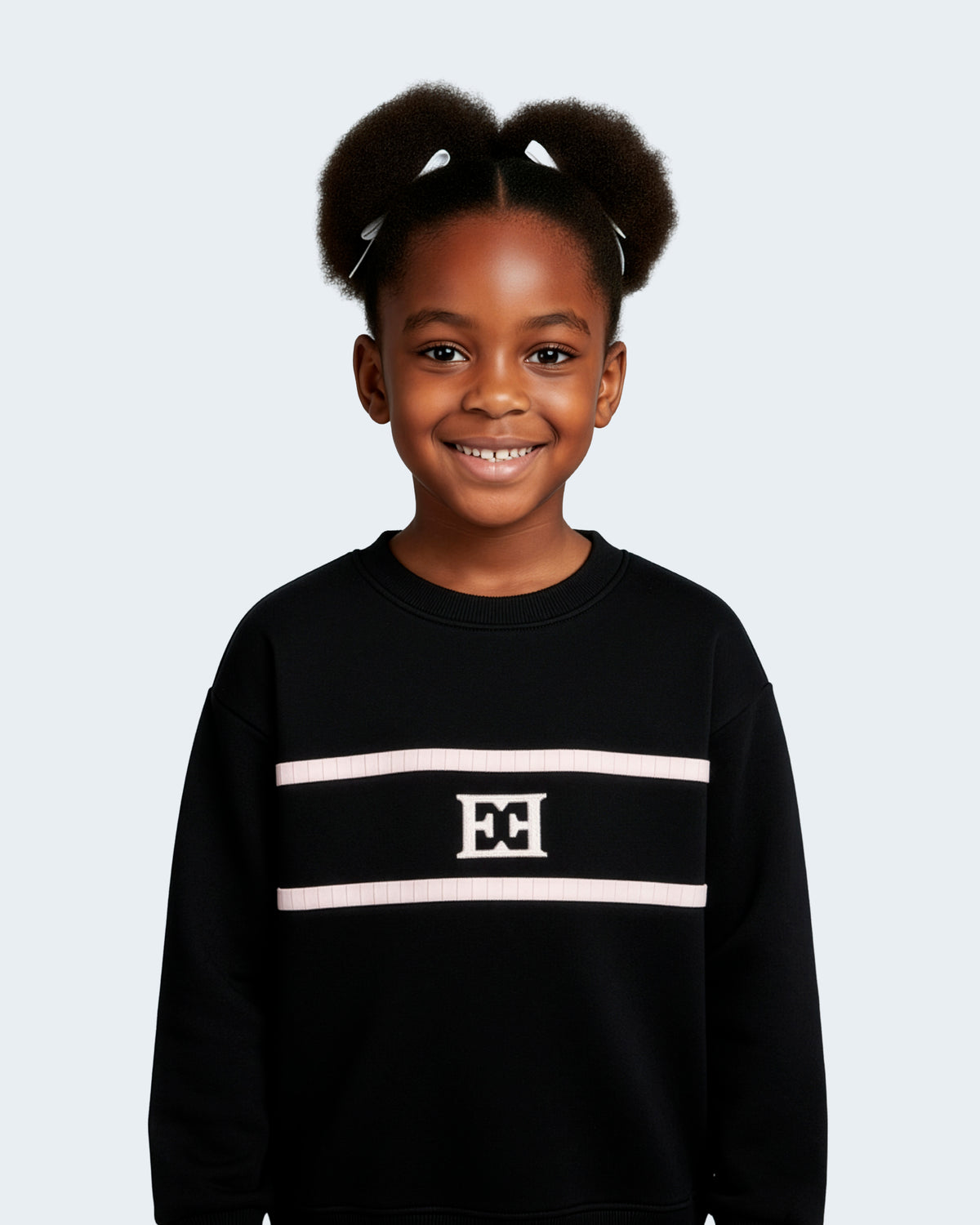 GIRL LS LOGO DRESS - ESCADA