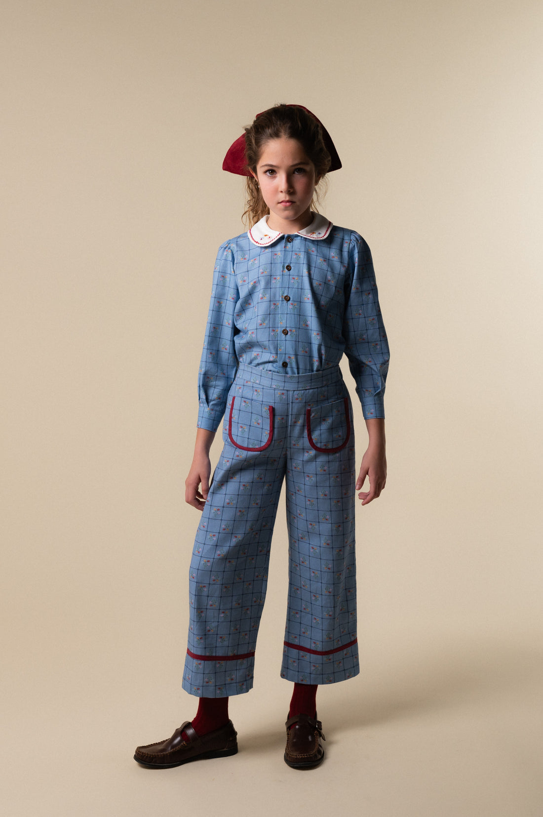 Birinit Catherina embroidered shirt