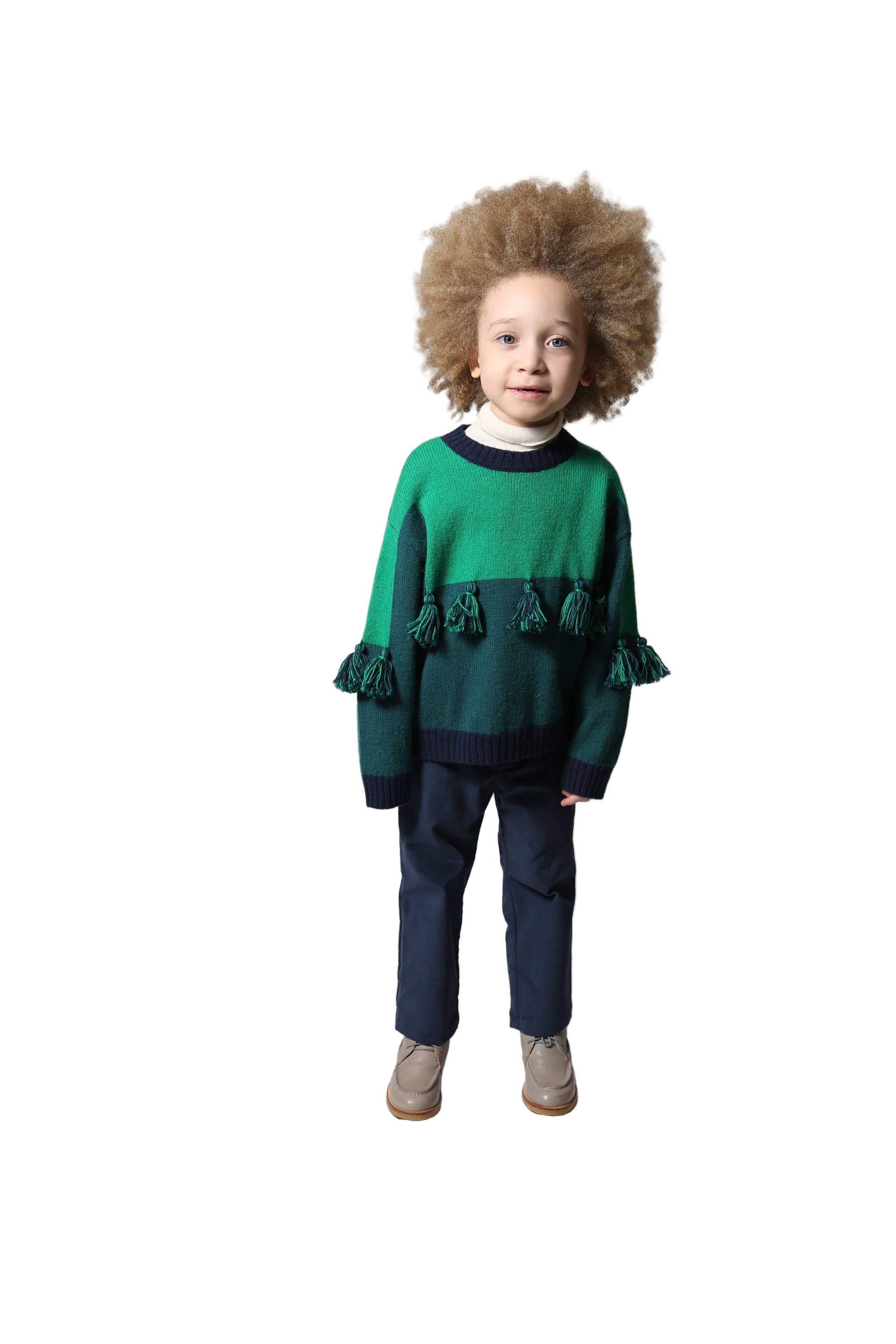 B-kt48s Tia Cibani Santos patchwork sweater