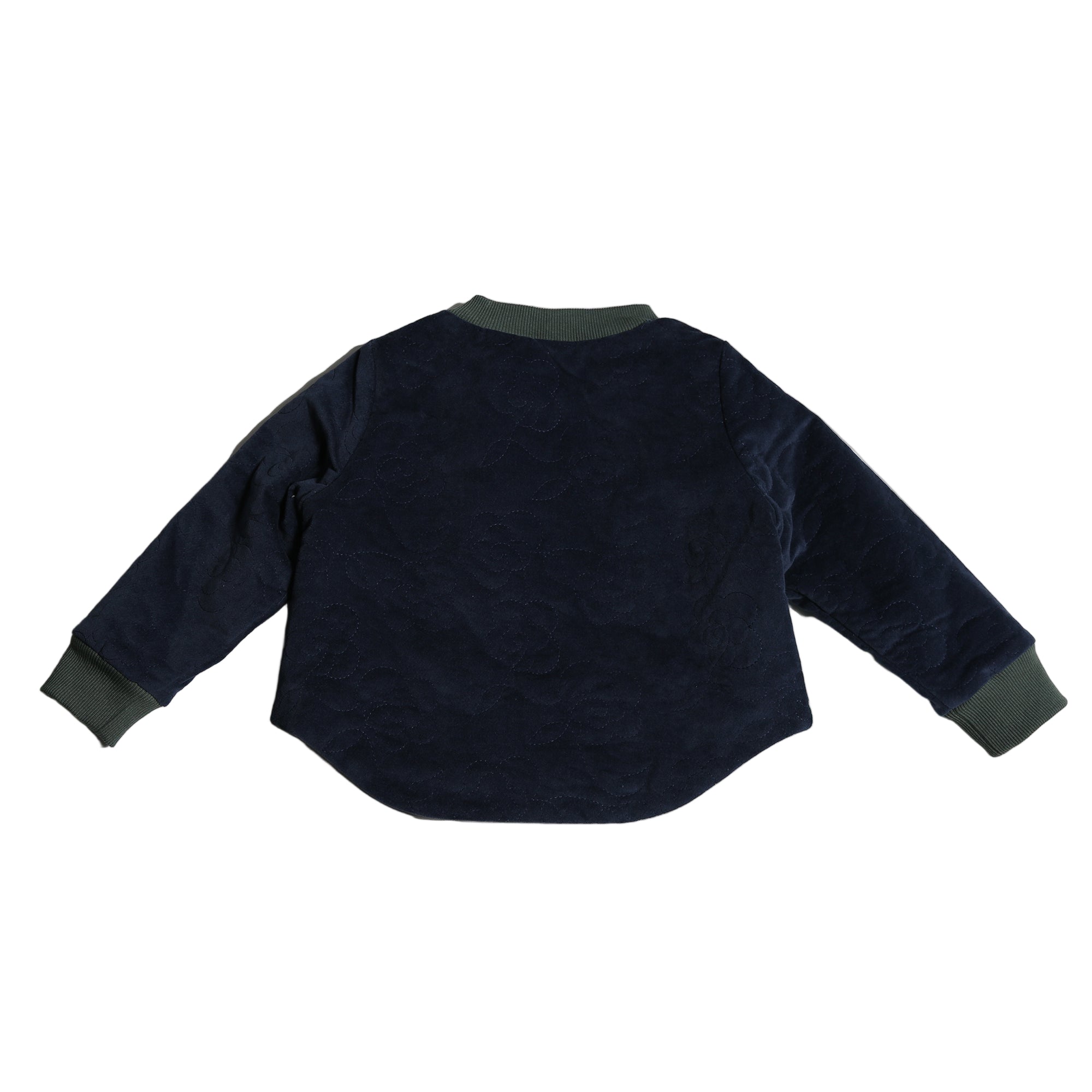 B-tp95s Tia Cibani bloom padded zip sweatshirt